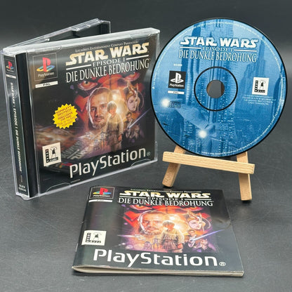 Star Wars Episode I Die dunkle Bedrohung (PlayStation 1, PS1)