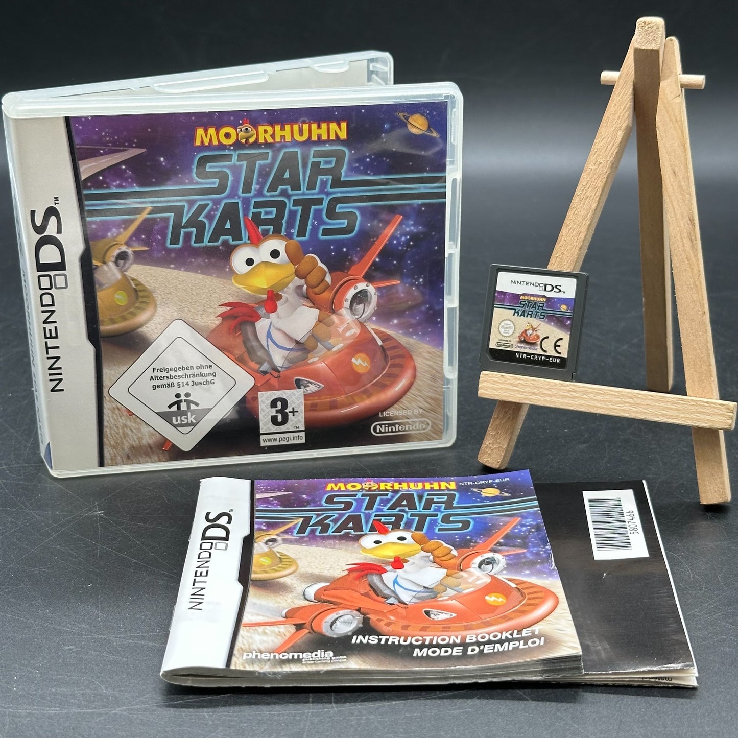 Nintendo DS Spiel | Moorhuhn Star Karts | guter Zustand | in OVP mit Anleitung