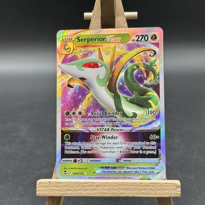 Serperior VSTAR - Silver Tempest - SIT 8 (Pokémon TCG, Englisch)