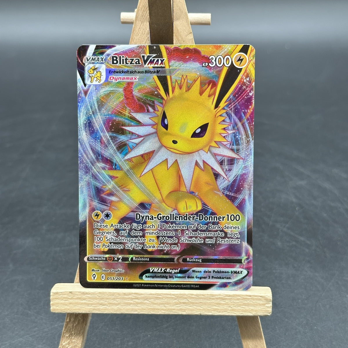 Blitza VMAX - Drachenwandel - EVS 51 (Pokémon TCG, Deutsch, Near Mint)