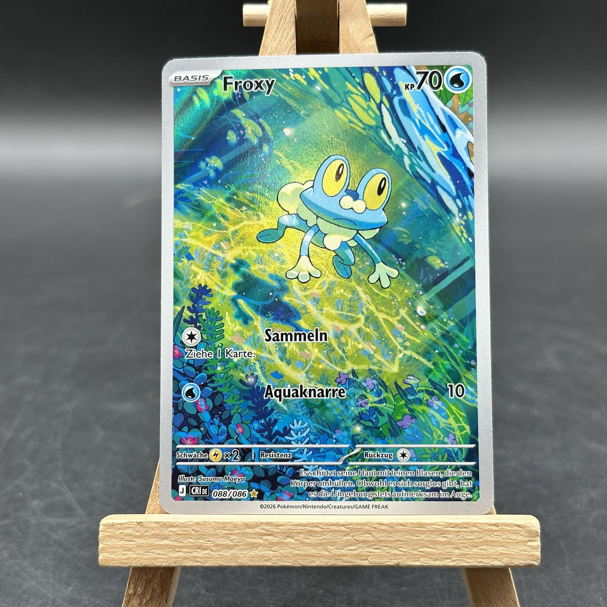 Froxy - Wachsendes Chaos - CRI 88/86 (Pokémon TCG, Deutsch)