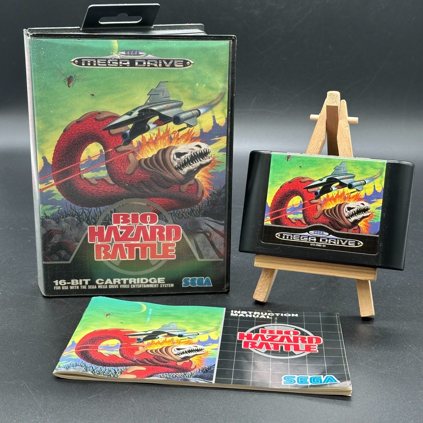 SEGA Mega Drive Spiel BIO HAZARD BATTLE komplett & OVP