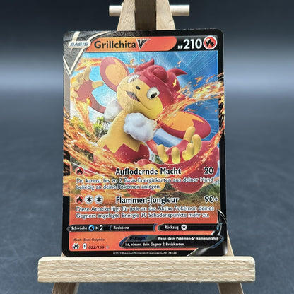 Grillchita V - Zenit der Könige - CRZ 22/159 (Pokémon TCG, Deutsch)