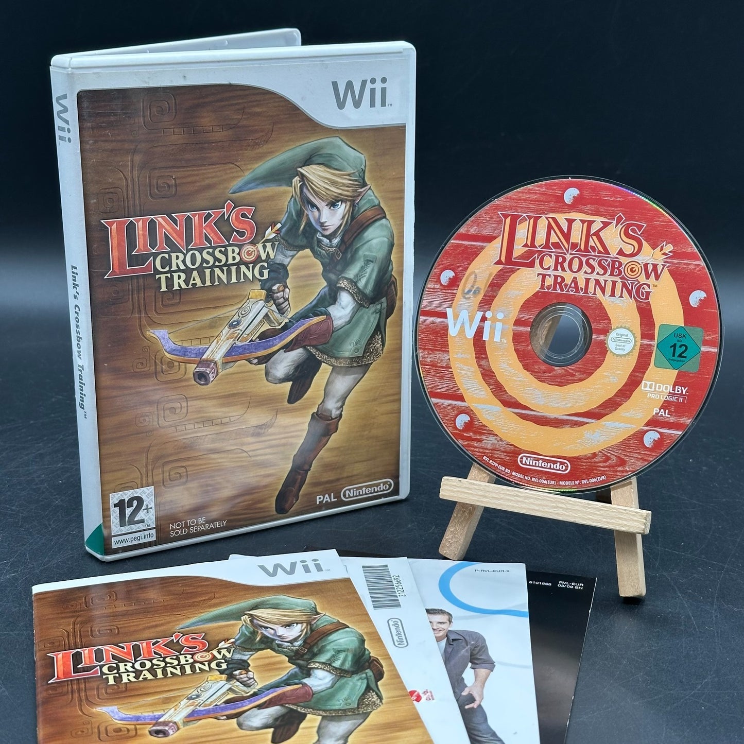 Link's Crossbow Training (Nintendo Wii) - CD aufpoliert ✅