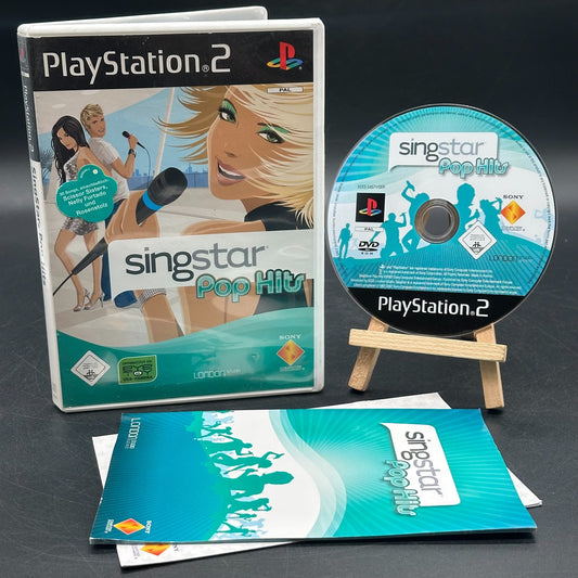 SingStar: Pop Hits | Playstation 2 | PS2 | - Disc poliert ✅