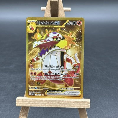 Skelokrok-ex - Entwicklungen in Paldea - PAL 272 (Pokémon, TCG, Deutsch, NM)