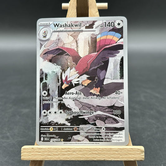 Washakwil - Schwarze Blitze - BLK 155/86 (Pokémon TCG, Deutsch)