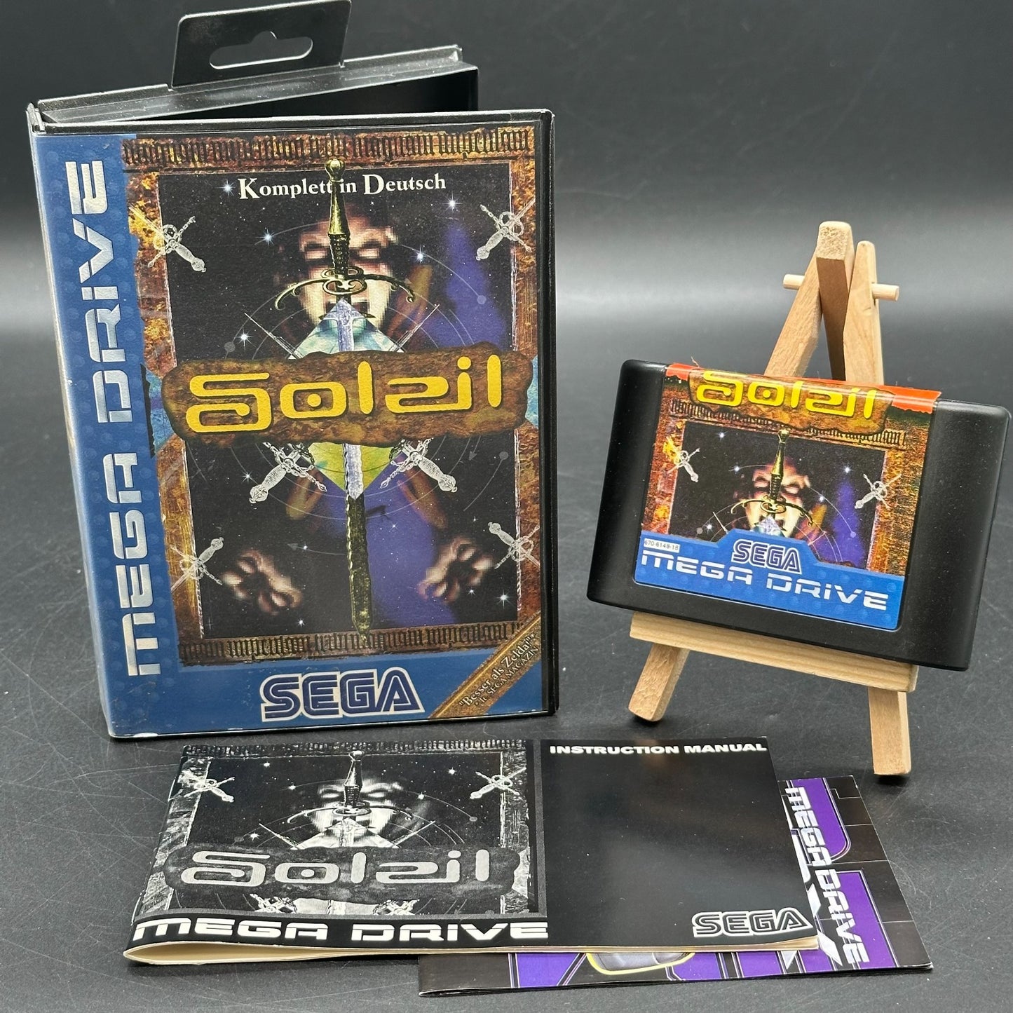 Soleil Sega Mega Drive komplett