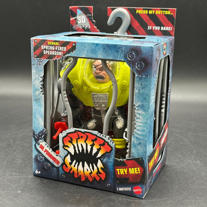 Street Sharks Dr. Piranoid 30th Anniversary Edition Action Figur Neu OVP
