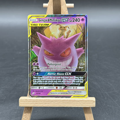 Gengar & Mimikyu-GX - Team Up - TEU 53 (Pokémon TCG, Englisch, Played)
