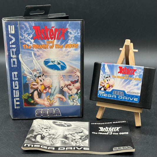 Asterix and the Power of the Gods - Sega Mega Drive - Komplett in OV mit Anl.