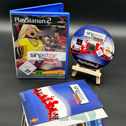 SingStar Deutsch Rock-Pop (PlayStation 2, PS2) - CD aufpoliert ✅