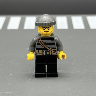 Police - City Burglar, Knit Cap (cty0364) - LEGO Minifigur