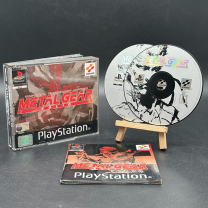 Metal Gear Solid (PlayStation 1, PS1) - CD aufpoliert ✅