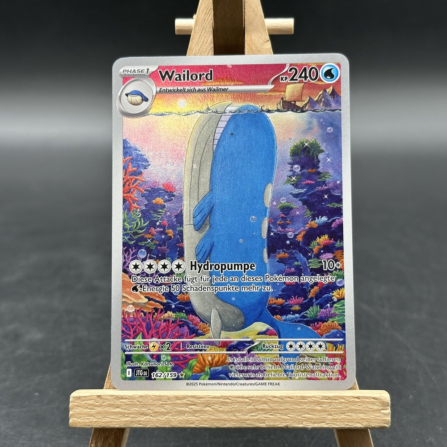 Wailord - Reisegefährten - JTG 162/159 (Pokémon TCG, Deutsch)