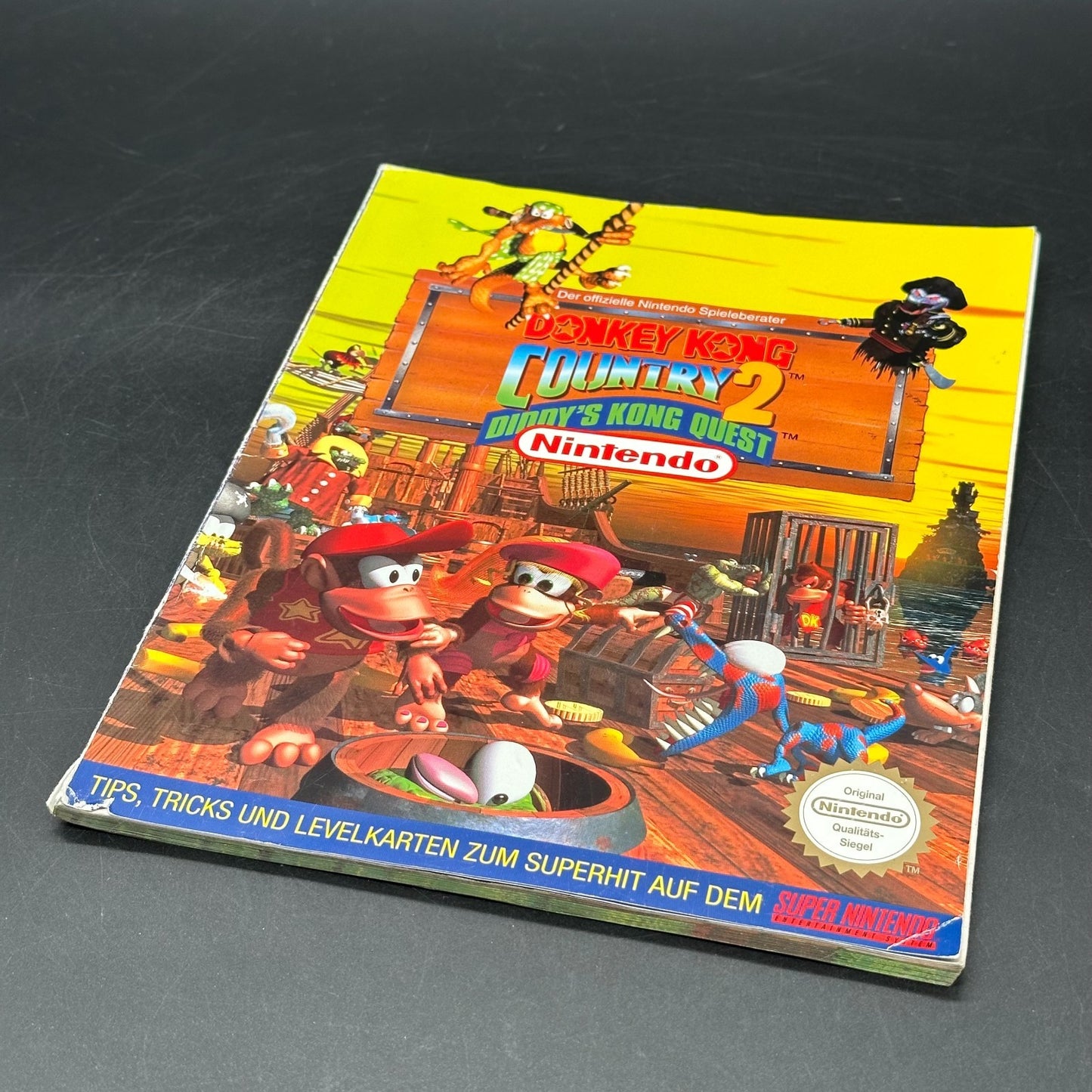 Donkey Kong Country 2 - Spieleberater Lösungsbuch Nintendo Offiziell Deutsch