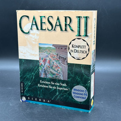 CAESAR II 2 auf CD für Windows 95 / Dos auf deutsch in Big Box von Sierra