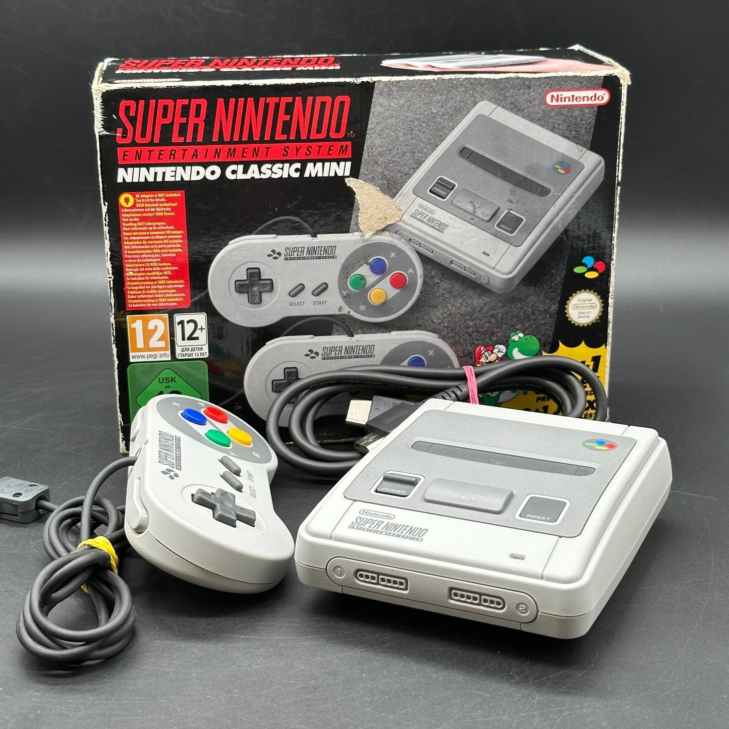 Super Nintendo Classic Mini SNES Konsole (nur 1 Controller)