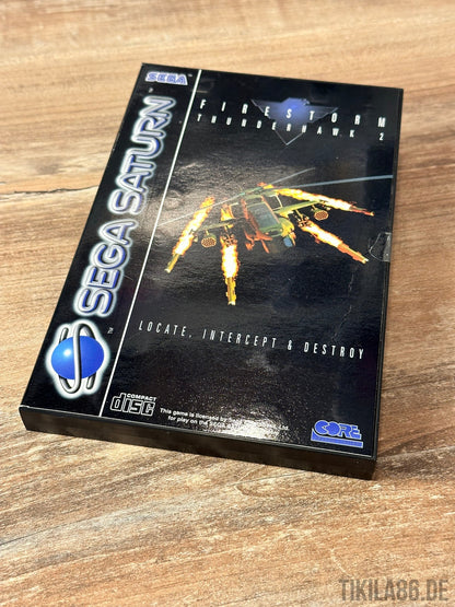 Firestorm Thunderhawk 2 Sega Saturn PAL Spiel Retro