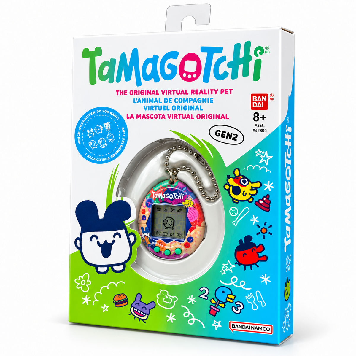 BANDAI The Original Tamagotchi - Mehrfarbig (42800) Neu & OVP – Bild 2