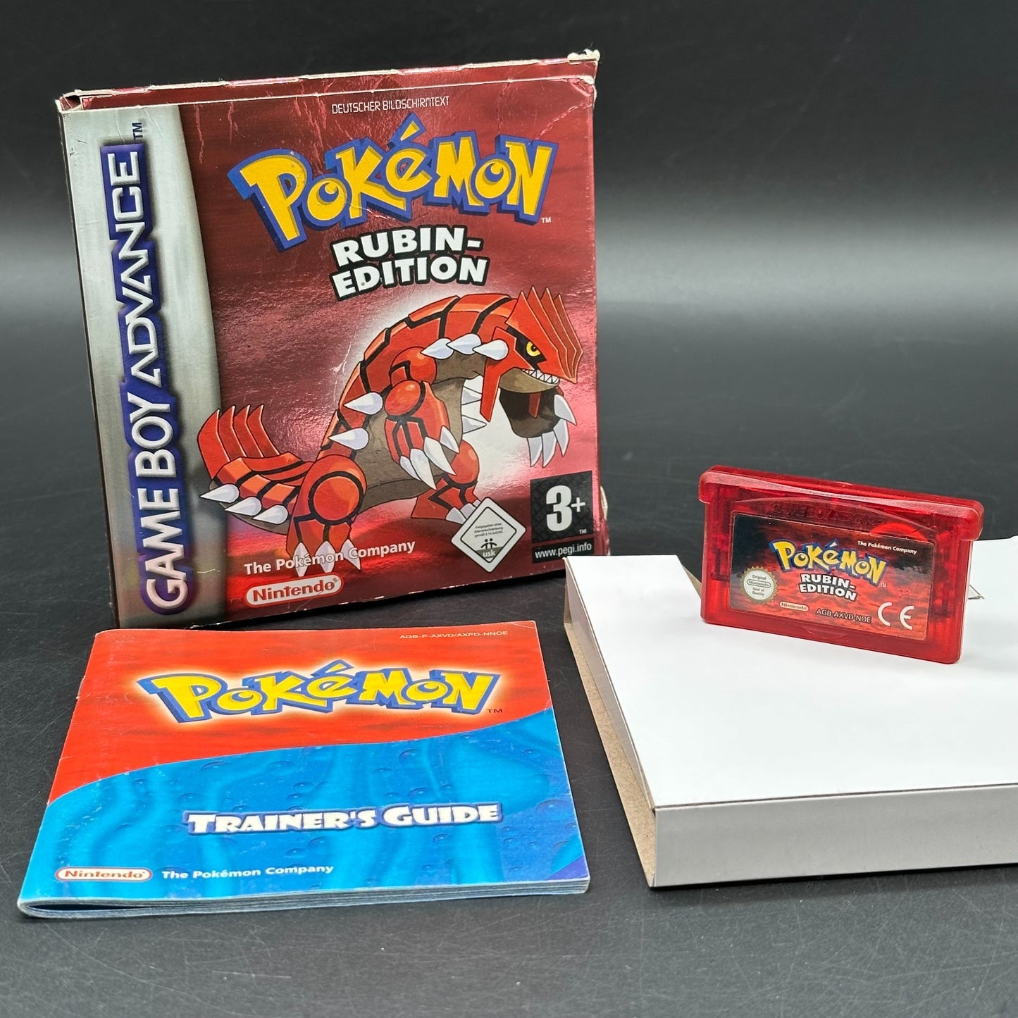 Pokémon Rubin Edition (Nintendo Game Boy Advance) Speicherbatt. neu ✅