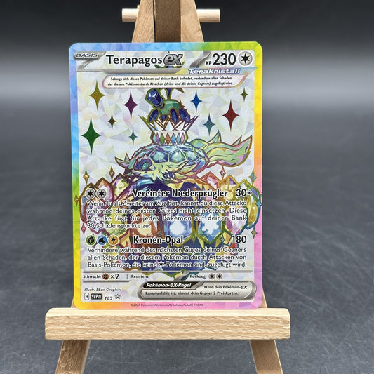 Terapagos-ex - SVP Black Star Promos - SVP 165 (Pokémon TCG, Deutsch, Near Mint