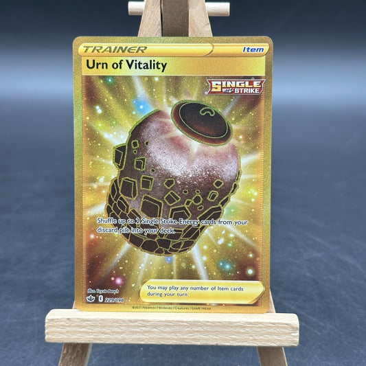Urn of Vitality - Chilling Reign - CRE 229 (Pokémon TCG, Englisch, Near Mint)