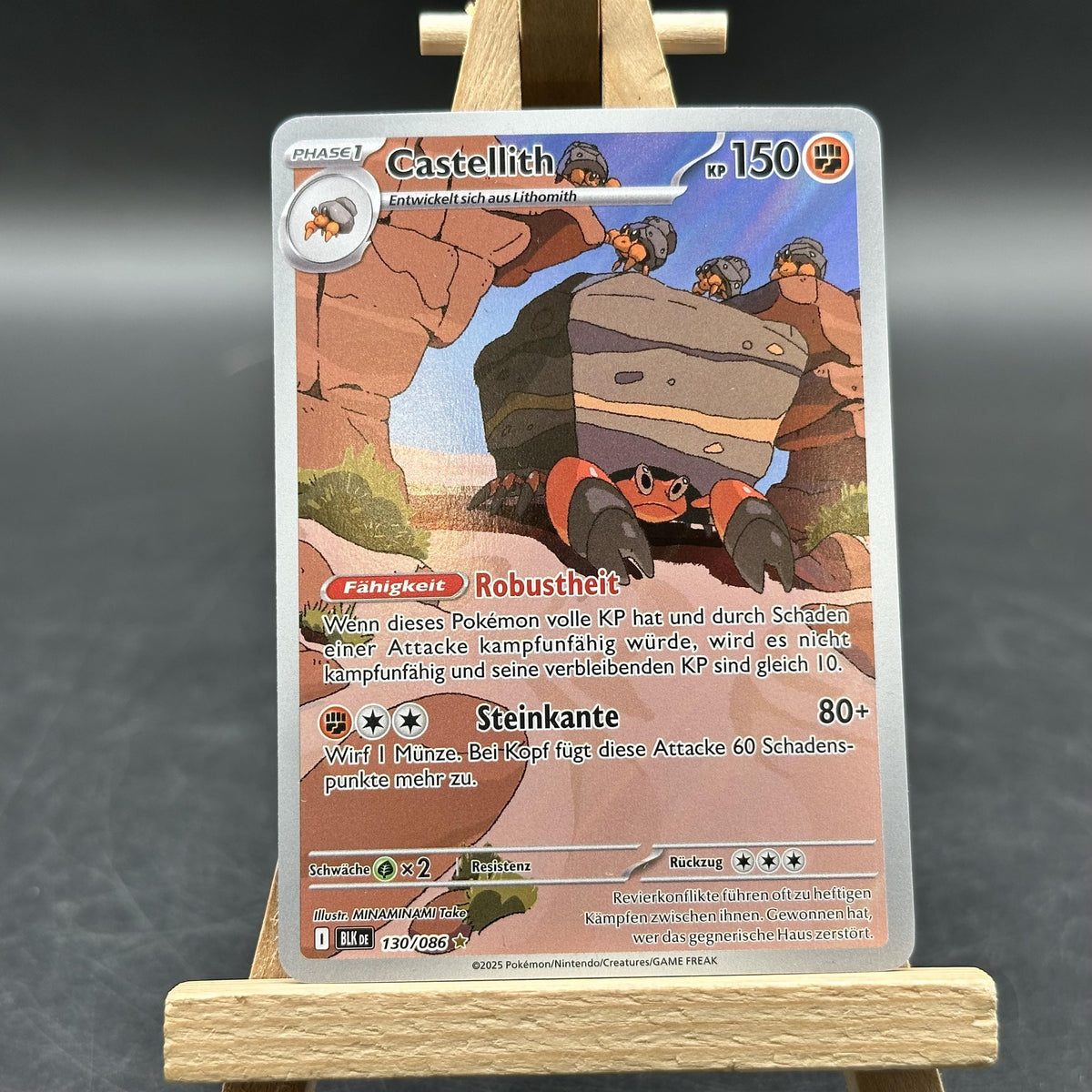 Castellith - Schwarze Blitze - BLK 130/86 (Pokémon TCG, Deutsch)