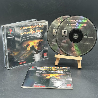 Command & Conquer - Der Tiberiumkonflikt (PlayStation 1, PS1) - CD aufpoliert ✅