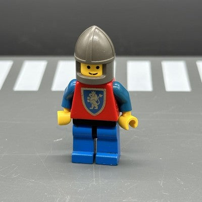 Crusader Lion - Blue Legs with Black Hips (cas113) - LEGO Castle Minifigur