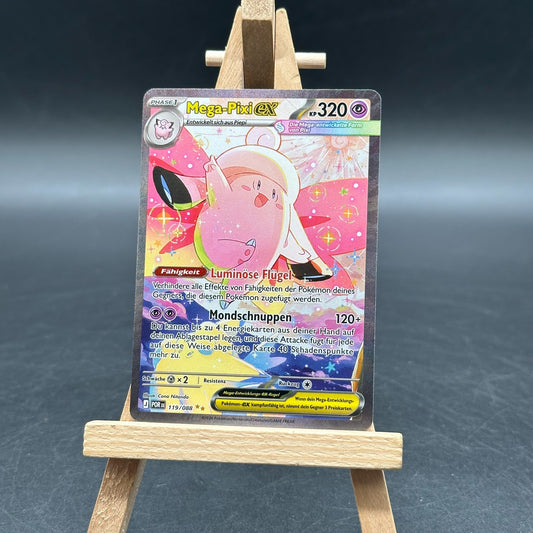 Pokémon Mega Pixi ex POR 119/088 - Optimale Ordnung NM DE