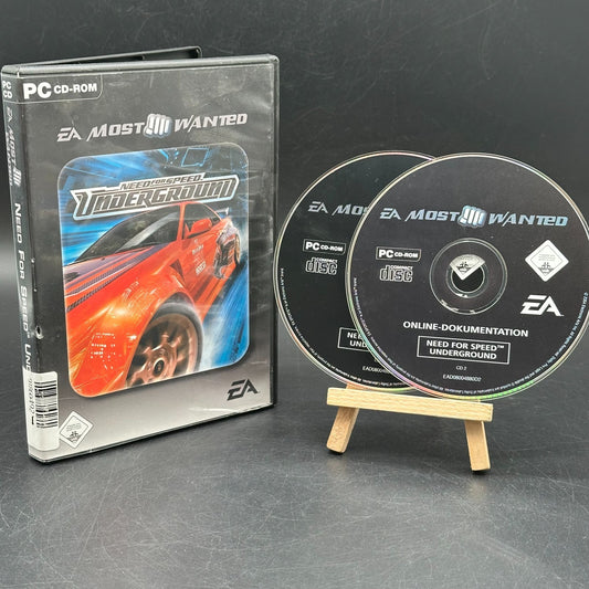 Need for Speed Underground - EA Most Wanted (PC) - CD aufpoliert ✅