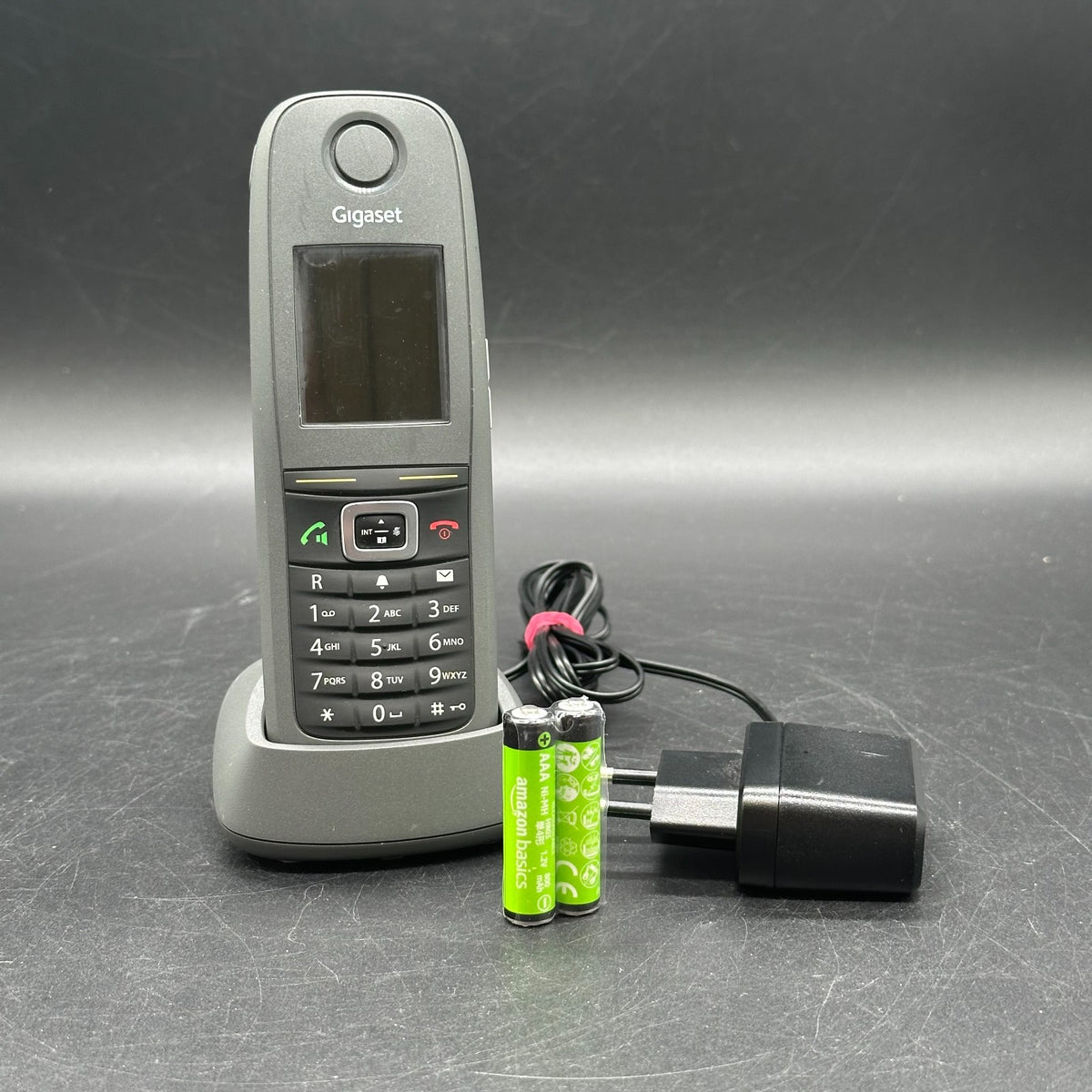 Gigaset R650H PRO Handset mit Ladeschale & neuen Akkus