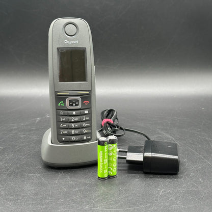 Gigaset R650H PRO Handset mit Ladeschale & neuen Akkus