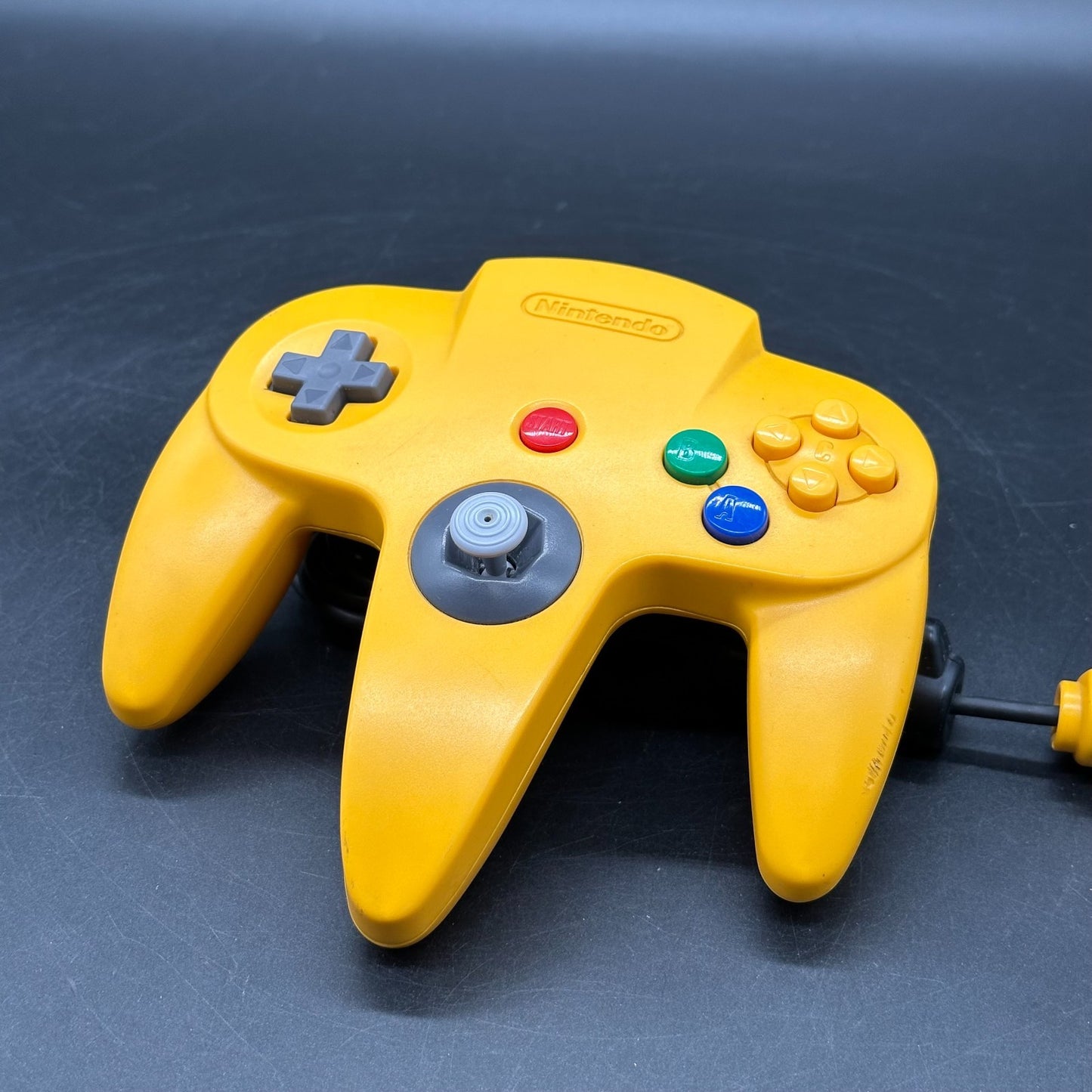 N64 - Original Nintendo Controller Gelb - Stick gut ✅
