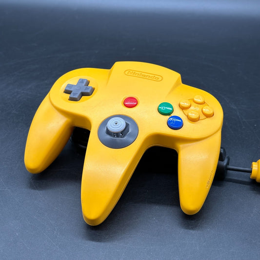 N64 - Original Nintendo Controller Gelb - Stick gut ✅