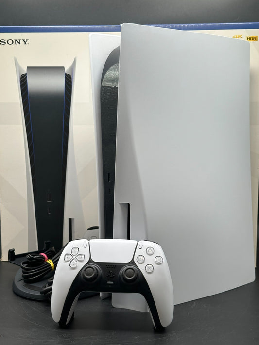 Sony Playstation 5 - 825GB - Disc Edition - Weiß - CFI-1216A mit Controller