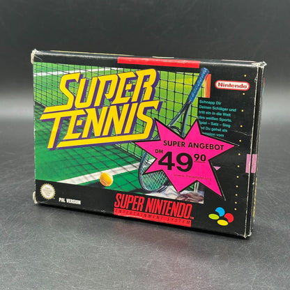 SNES Super Tennis - Super Nintendo, OVP, ohne Anleitung