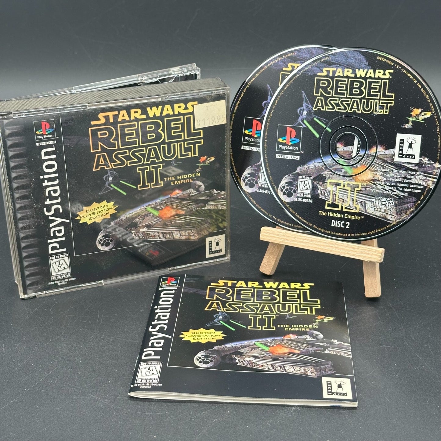 Star Wars Rebel Assault 2 (NTSC) (PS1, Playstation 1) - CD sehr gut ✅