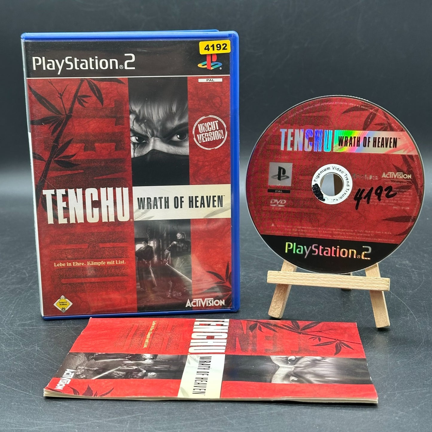 Playstation 2 / PS2: Tenchu - Wrath of Heaven - CD wie neu ✅