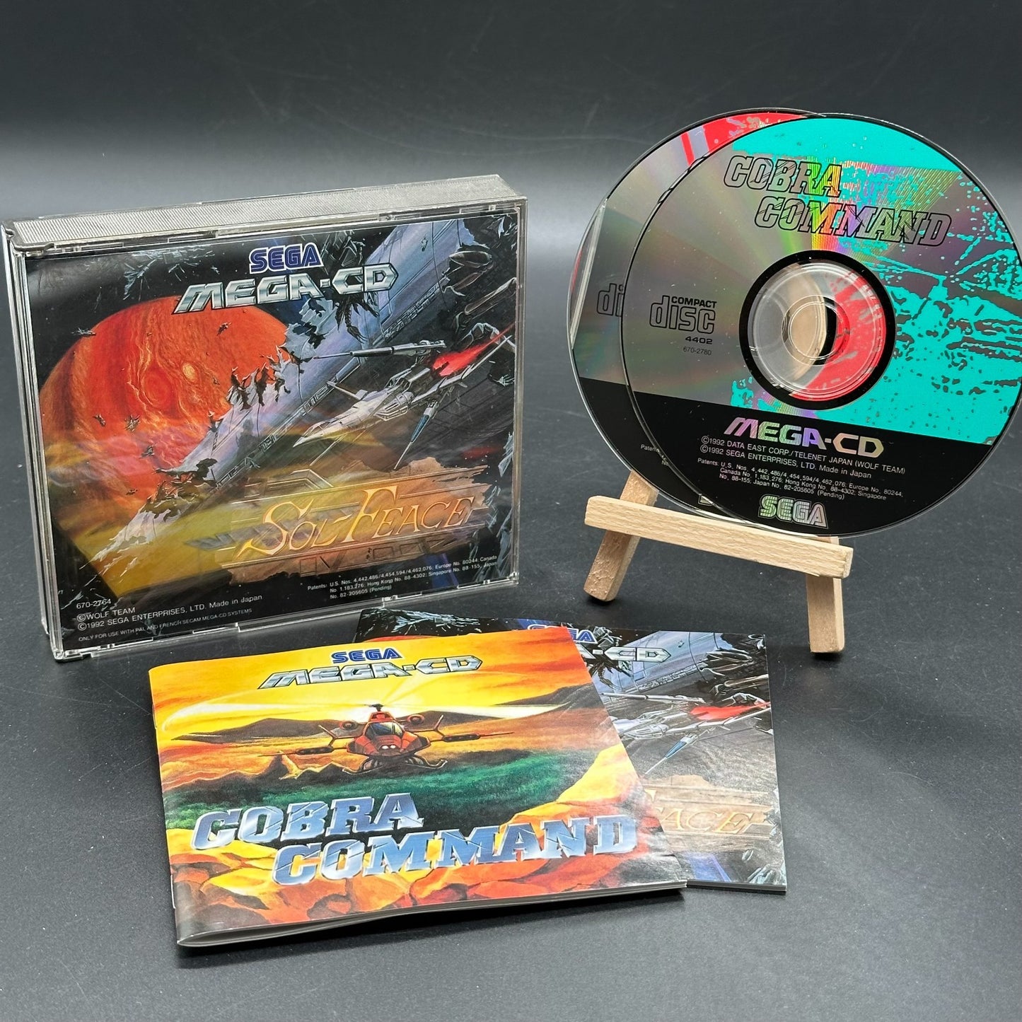 Cobra Command & Sol-Feace (Sega Mega CD)