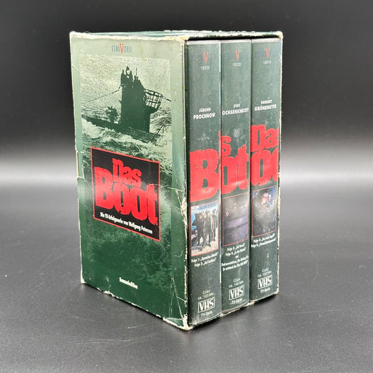 VHS Filmbox - Das Boot - TV Fassung - 6 teilig - Sammeledition