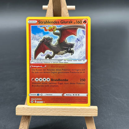 Strahlendes Glurak Radiant Charizard 020/159 CRZ Pokemon Karte DE Ultra Rare