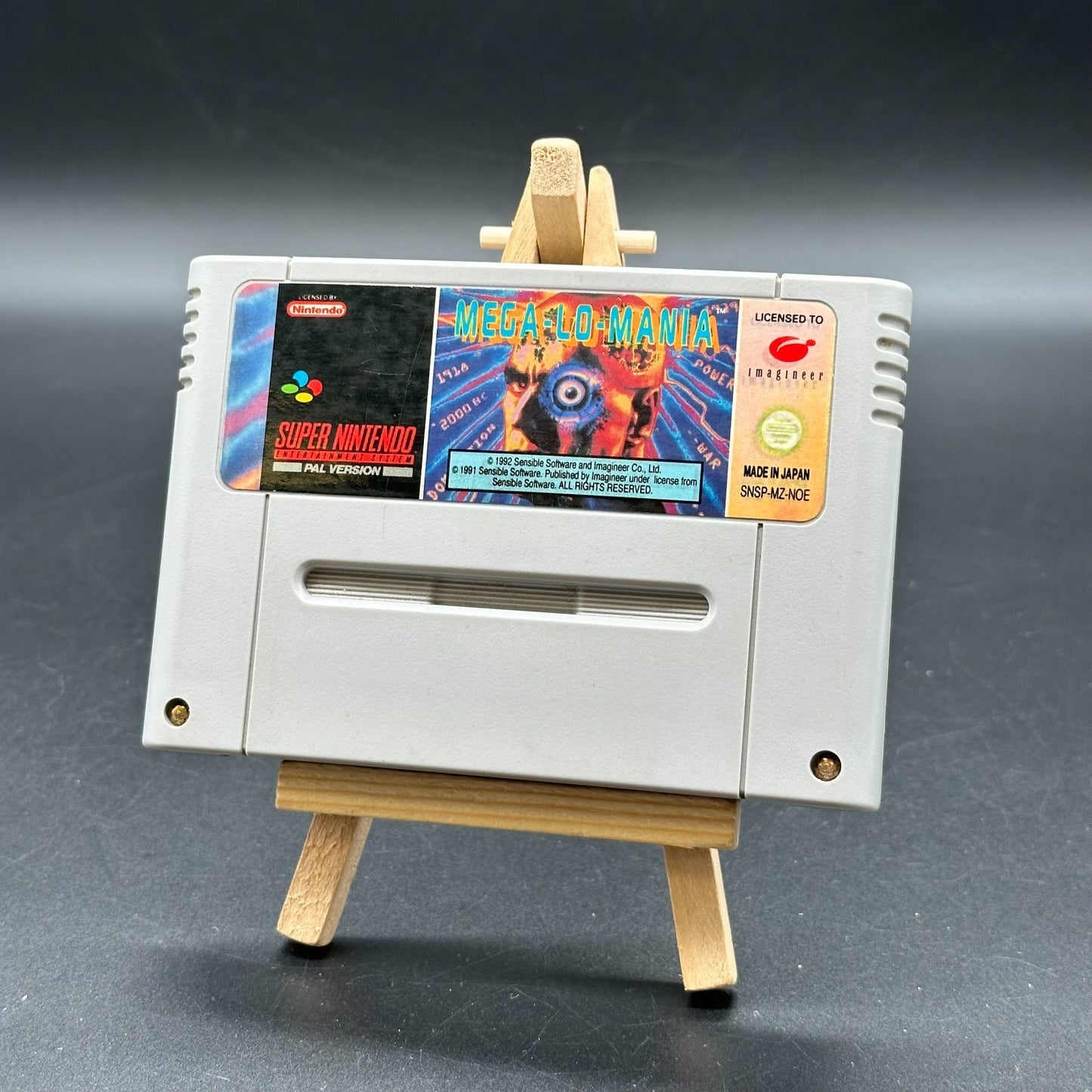 Mega-Lo-Mania - original SNES Spiel, nur Modul, NOE - Deutsch