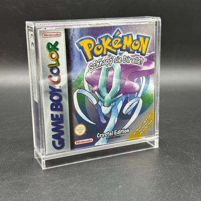 Pokémon Kristall-Edition in OVP (Nintendo Game Boy Color) Speicherbatt. neu ✅