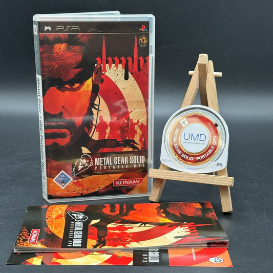 Metal Gear Solid Portable Ops (PlayStation Portable, PSP)