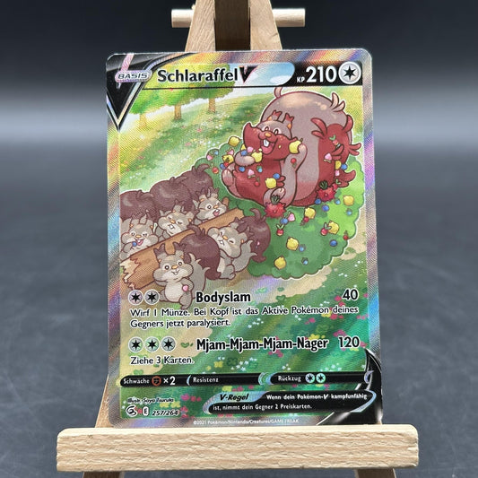 Schlaraffel V - Fusionsangriff - FST 257/264 (Pokémon TCG, Deutsch)