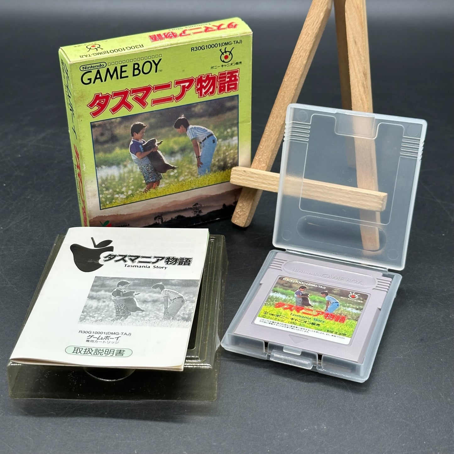 Tasmania Story - japanisch in OVP (Nintendo Game Boy)