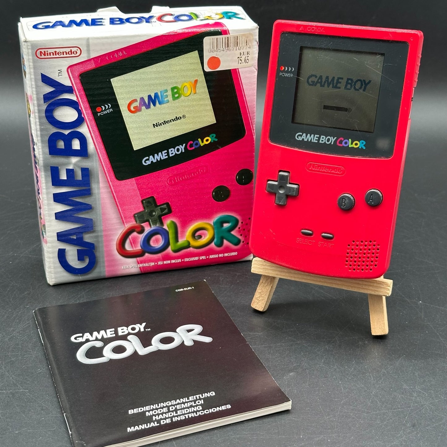 Nintendo Game Boy Color - Pink / Rosa - Konsole in OVP - Getestet
