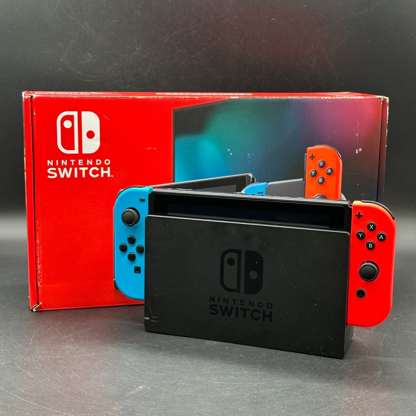 Nintendo Switch - 32GB - Spielkonsole - Blau / Rot